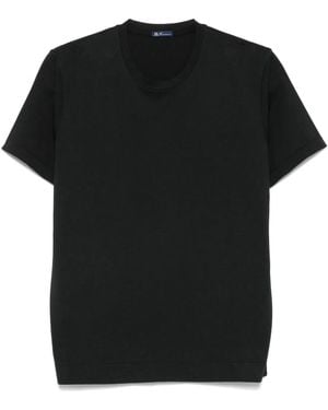 Finamore 1925 Cotton T-Shirt - Black