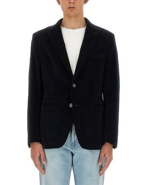 Tonello Single-Breasted Jacket - Black