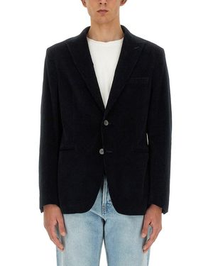 Tonello Single-Breasted Jacket - Black