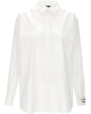 Moschino Poplin Shirt - White