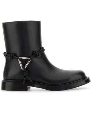 Bottega Veneta James Ankle Boot Nat.Soft Calf - Black