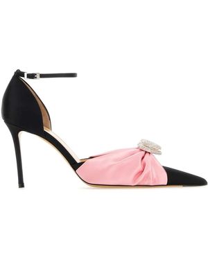 Mach & Mach Mach & Mach Satin Pumps - Pink
