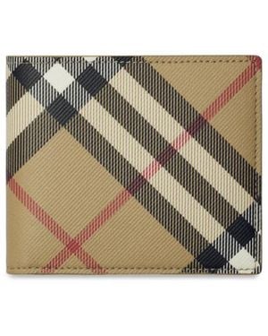 Burberry Check Bifold Wallet - Multicolor
