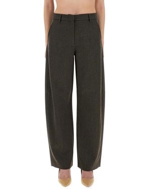 Moschino Wide Leg Pants - Black