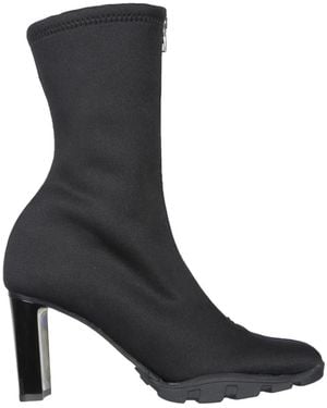 McQueen Slim Tread Boots - Black