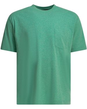 Beams Plus Grandelle Cotton Crew-Neck T-Shirt - Green