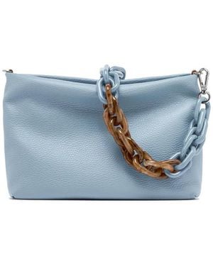 Gianni Chiarini Brenda Clutch Bag - Blue