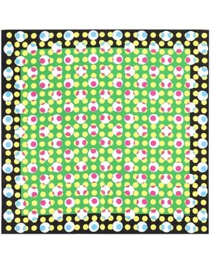 Dries Van Noten Foulard Quadrato - Green