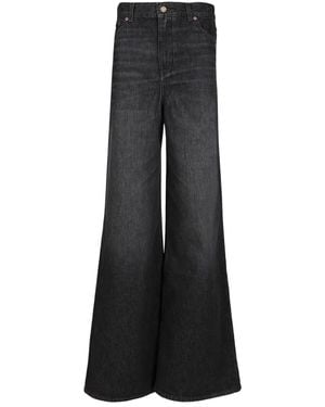 Chloé Organic Cotton Trousers - Black
