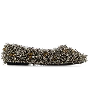 Dries Van Noten Embellished Fabric Ballerinas - Multicolour