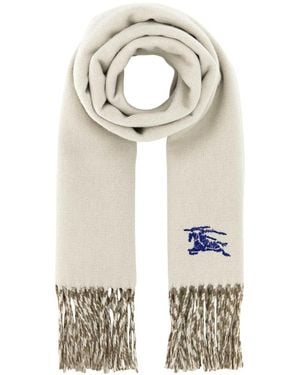 Burberry Mu Emb Knight Solid - White