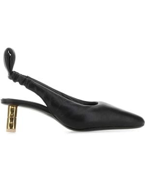 Boyy Nappa Leather Puffy Pumps - Black