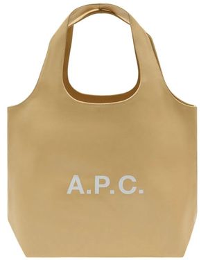 A.P.C. Ninon Shopper Bag - Metallic