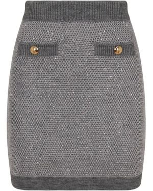 Elisabetta Franchi Gonna - Gray