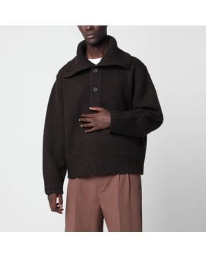 Studio Nicholson Orena Polo Shirt - Black