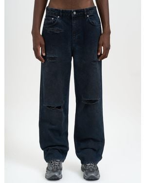 Represent Baggy Distressed Denim Pants R3 - Blue