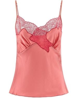 Vaillant Signature Lace Tops Pink