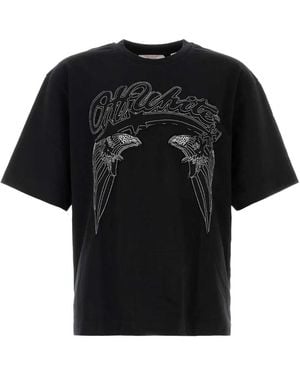 Off-White c/o Virgil Abloh Skyline Skate Ss Tee - Black