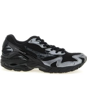 Mizuno 'Wave Rider 10' Trainers - Black