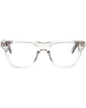 Saint Laurent Transparent Acetate Glasses - Natural