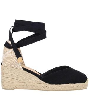 Castañer Solid Wedges - Black