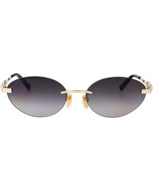 Gucci Metal Sunglasses - Black
