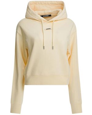 Jacquemus "Gros Grain" Hoodie - Natural