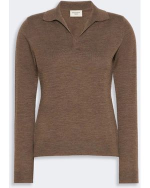 Weekend by Maxmara Wkdcappa Top - Brown