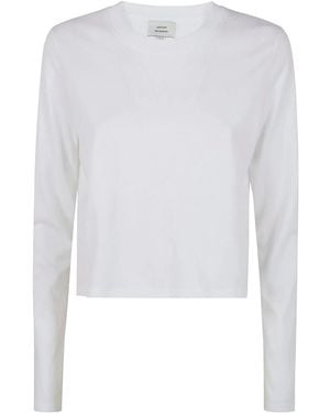 Loulou de Saison "Masal" Roundneck Longsleeve - White