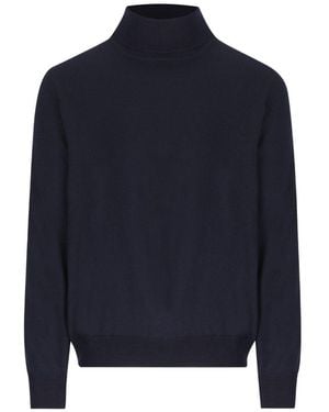 Tagliatore Virgin Wool Sweater - Blue