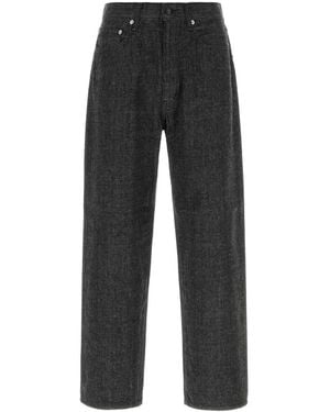 Nanamica Selvage Denim Trousers - Black