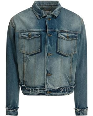 Maison Margiela Light Denim Jacket - Blue