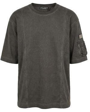 Dolce & Gabbana Dolce & Gabbana Cotton T-Shirt - Grey