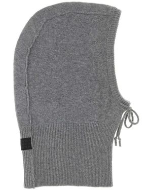 MM6 by Maison Margiela Wool Blend Balaclava - Grey