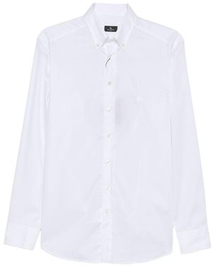 Etro Cotton Casual Shirt - White