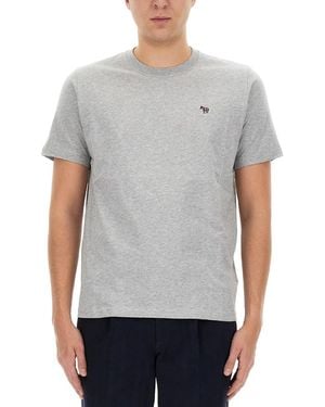 Paul Smith Ps Paul Smith Regular Fit Tshirt - Gray