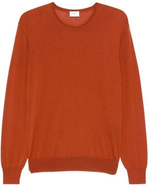 Saint Laurent Wool Jumper - Orange