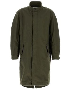 Givenchy Twisted Arm Cotton Parka - Green