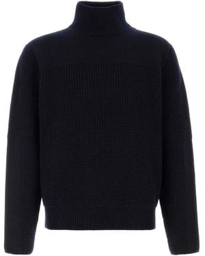 Ferragamo Salvatore Wool Sweater - Blue