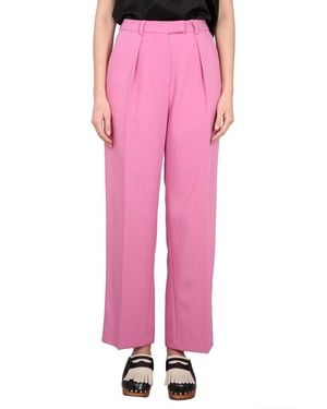Alysi Straight Leg Pants - Pink