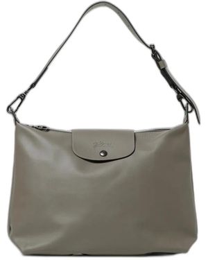 Longchamp Borsa A Spalla Le Pliage Xtra Medium - Grey