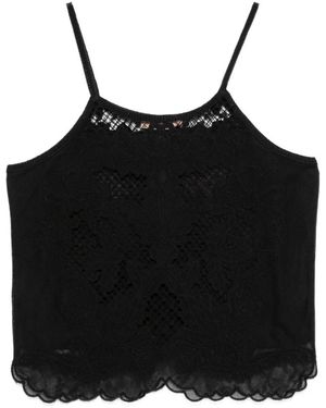 Twinset Cotton Casual Top - Black