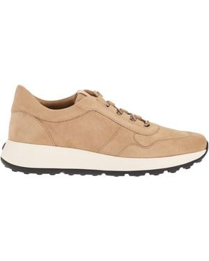 Tod's Goatskin Suede Sneakers - Natural
