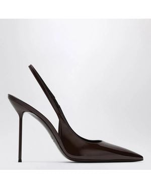 Paris Texas Lidia Slingback Pumps - White