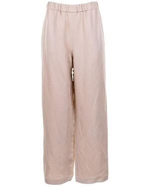 Fabiana Filippi Wide Trousers Sand - Pink