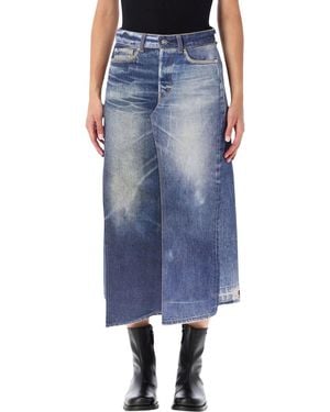 Our Legacy Organic Cotton Craft Skirt - Blue