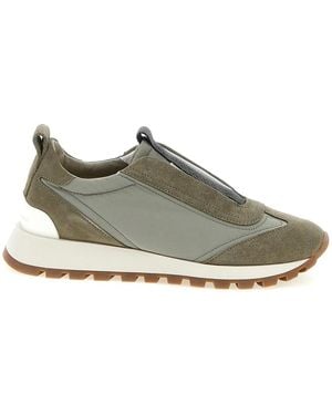 Brunello Cucinelli 'Runners' Sneakers - Green