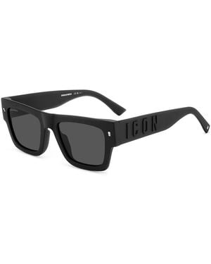 DSquared² Icon 0021/S 003(Ir) - Black