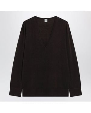 TOTEME Vneck Sweater - Black