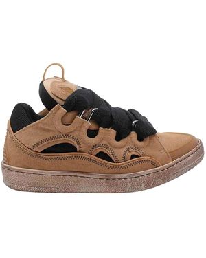 Lanvin Curb Sneakers - Brown